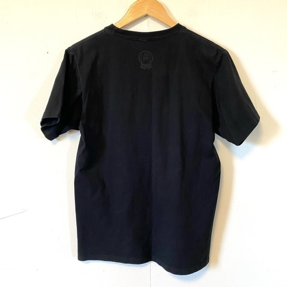 Supreme Spellout T-Shirt Black Red Graphic Tee Short Sleeve 20th Mens Medium - Picture 6 of 8